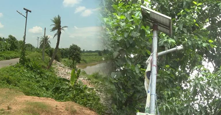 সোলার লাইট চুরিতে দুর্ভোগে গোমতিপাড়ের লক্ষাধিক মানুষ